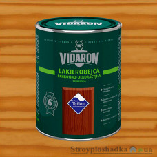 Защитно-декоративное средство для древесины Vidaron Лакобейц L 05, тик натуральный, 0.75 л