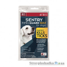 Краплі від паразитів Sentry FiproGuard Max, для собак 20-40 кг