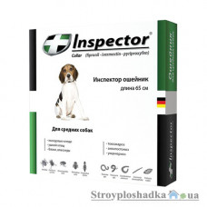 Ошейник от паразитов Inspector I209, для собак средних пород, 65 см