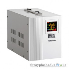 Стабілізатор напруги IEK Prime, симісторний, переносний, 1.5 кВА (IVS31-1-01500)