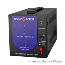 Стабилизатор напряжения Logic Power LPH-1000RL, релейный, однофазный, 1000 ВxА