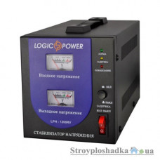 Стабілізатор напруги Logic Power LPH-1200RV, релейний, однофазний, 1200 ВхА