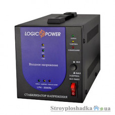 Стабілізатор напруги Logic Power LPH-2000RL, релейний, однофазний, 2000 ВхА