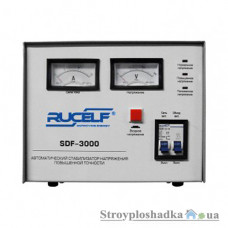 Стабилизатор напряжения Rucelf SDF-3000, электромеханический, однофазный, 3000 ВxА, полочный