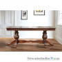 Стол для гостиной Микс Мебель Граф, 200(+50)x100x75 см, деревянный, орех