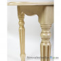 Стол для гостиной Микс Мебель Венеция, 140(+40)x85x76 см, деревянный, слоновая кость
