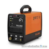 Зварювальний інвертор DWT TIG-250 S, 8.6 кВт, 250А, 10А, F, IP21, 8.5 кг