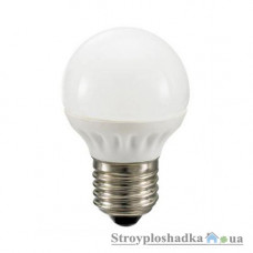 Лампа светодиодная Bulb, P45, 3 Вт, 6500 К, Е27 (102013)