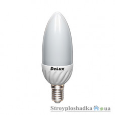 Лампа світлодіодна Delux BL37B, 5W, 2700 K, 220В, E14 (90002753)