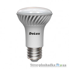 Лампа світлодіодна Delux FC1 R63, 8.5 Вт, 2700 К, 220 В, E27