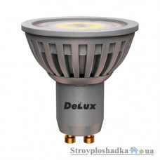Лампа світлодіодна Delux GU10, 5 Вт, 2700 K, 220 В, GU10