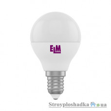 Лампа світлодіодна Elm, P45, 6 Вт, 4000 K, 230 В, Е14 (18-0032)