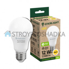 Лампа светодиодная Enerlight, A60 12Вт 3000K E27