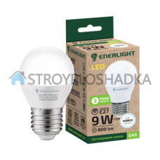 Лампа светодиодная Enerlight, G45 9Вт 4100K E27 