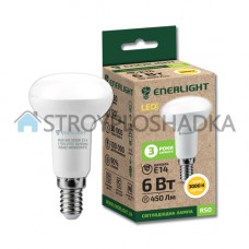 Лампа светодиодная Enerlight, R50 6Вт 3000K E14