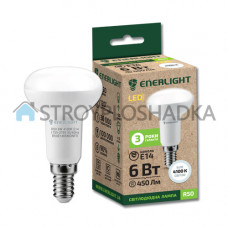 Лампа світлодіодна Enerlight, R50 6Вт 4100K E14