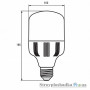Лампа світлодіодна Eurolamp 30 Вт, 4000 K, 250 В, E27 (LED-HP-30274)