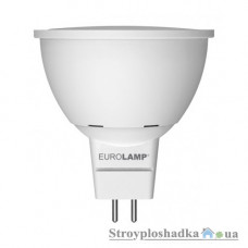 Лампа светодиодная Eurolamp MR16 ECO, 3 Вт, 4000 К, 250 В, GU5.3 (LED-SMD-03534(D))