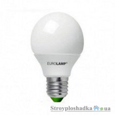 Лампа светодиодная Eurolamp G65, 8 Вт, 3000 K, 250 B, E27