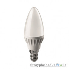 Лампа світлодіодна Extra led, C37, 6 Вт, 2700 К, 230 В, Е14