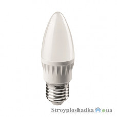Лампа светодиодная Extra led, C37, 6 Вт, 4000 K, 230 В, Е27