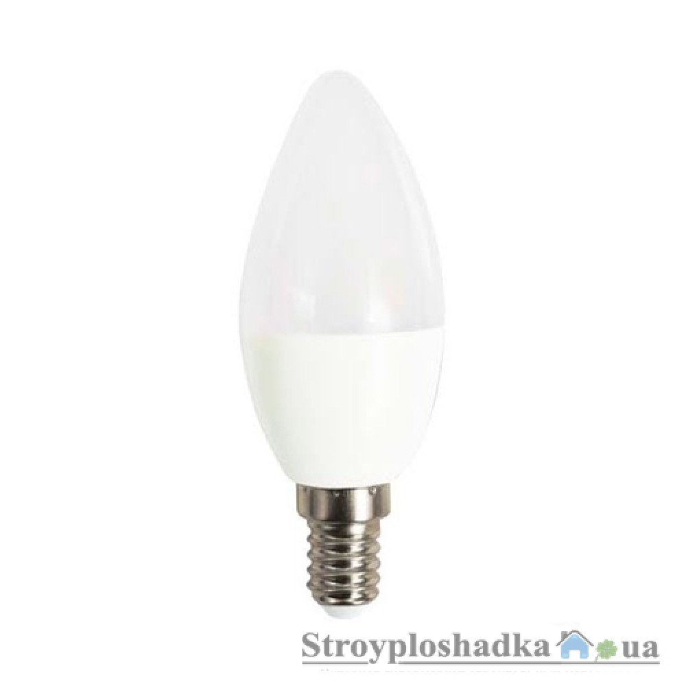Лампа светодиодная Feron LB-737, С37, 6 Вт, 4000 К, 230 В, Е14 (5035)