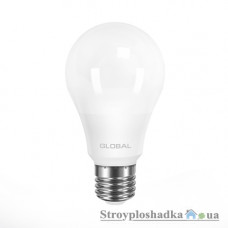 Лампа светодиодная Global, A60, 8 Вт, 3000 K, 220 В, E27 (1-GBL-161)