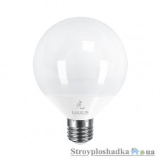 Лампа светодиодная Maxus G95, 12 Вт, 3000 К, 220 В, E27 (1-LED-443)
