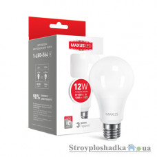Лампа світлодіодна Maxus A65, 12 Вт, 4100 K, 220 В, E27 (1-LED-564)