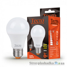 Лампа светодиодная Tecro, A60, 8 Вт, 2700 K, 220 В, E27 (01-10-07)