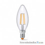 Лампа світлодіодна VIDEX Filament C37F, 4 Вт, E14, 3000K, 220 В