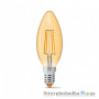 Лампа светодиодная VIDEX Filament C37FA, 4 Вт, E14, 2200K, 220 В