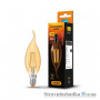 Лампа светодиодная VIDEX Filament C37FtA, 4 Вт, E14, 2200K, 220 В, бронза
