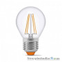 Лампа світлодіодна VIDEX Filament G45F, 4 Вт, E14, 4100K, 220 В