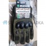 Тактические перчатки с закрытыми пальцами SKINARMOR GREEN 34022, хаки-черный, размер ХL