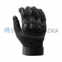Тактические перчатки усиленные с закрытыми пальцами SKINARMOR BLACK 34031, черный, размер ХL