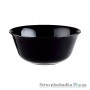 Тарелка-салатник Luminarc Carine Black H4998, 12 см