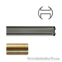 Профиль металлический Marcin Dekor 16 мм, 2.4 м, антик