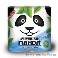 Бумага туалетная Снежная панда, SuperАbsorb, 4 шт