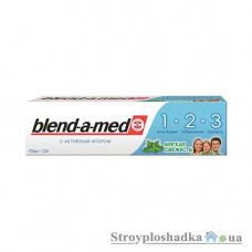 Зубная паста Blend-a-Med 3 Effect с активным фтором, мягкая свежесть, 100 мл