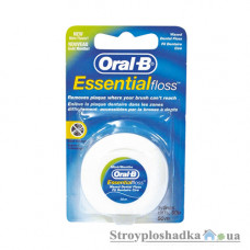 Зубна нитка Oral-B Essential floss, м'ята, 50 м 