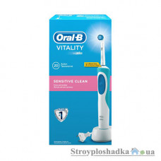 Зубная щетка электрическая Oral-B Vitality, Sensetive clean, DB 12.513, 1 шт