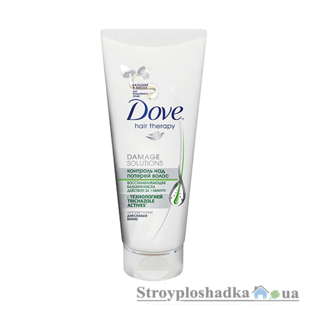Бальзам-маска Dove, Hair therapy, Контроль над потерей волос, 180 мл