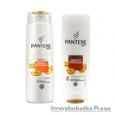Набор Шампунь + Бальзам-ополаскиватель Pantene PRO-V, защита от потери волос