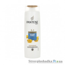 Шампунь Pantene PRO-V 2 в 1 Питание и блеск, 400 мл