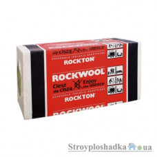 Базальтовая вата Rockwool Rockton, 50 мм, 7.32 кв.м, 12 плит/уп.
