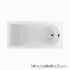 Ванна акрилова прямокутна Kolo Mirra, 160х75 см, в комплекті з ніжками і елементами кріплень, біла