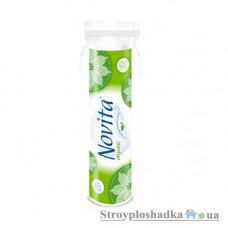 Ватные диски косметические Novita Organic, 120 шт