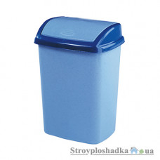 Ведро для мусора Curver Dominik 178881, 10 л, голубое
