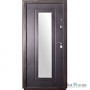 Входная дверь Белорусский Стандарт БС6, правая, 2050x860 мм, венге с зеркалом